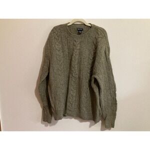 Vintage Cherokee Men Sweater Size XL Lambs Wool Crewneck Thick‎ Long Sleeve